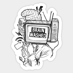 Brainwashed Sticker